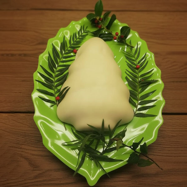 scamorza affumicata puglia forma albero di natale